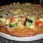 pizza1 Zucchini & Fresh Tomatoes with Fontina Pizza