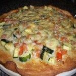 pizza2 Zucchini & Fresh Tomatoes with Fontina Pizza