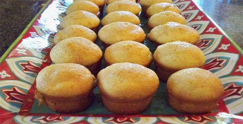Orange Blossom Muffins are delicious little treats that are perfect for a quick breakfast, or to put out at brunch.  They are light, moist and have a refreshing flavor.