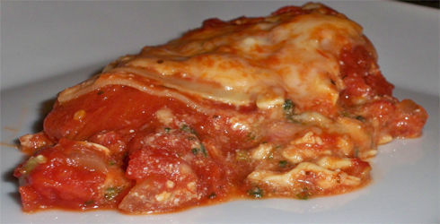 Spinach Lasagna is a healthy, super flavorful pasta dish that the whole family is sure to love.  Easy to freeze for busy nights when cooking is not possible.  This is also a great way to get spinach into your diet.