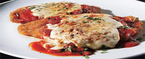 Chicken Parmesan - no good recipe collection is complete without it. A fan asked about a good Chicken Parmesan recipe, and this instantly came to mind.