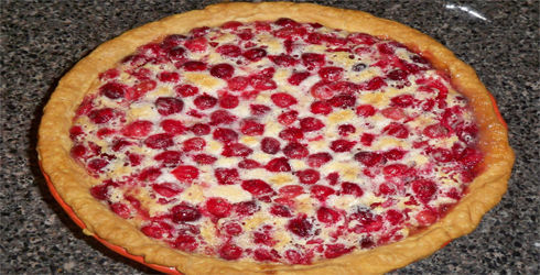 Cranberry Pie highlights the best qualities of cranberries.  You still get that little bit of tart, but it is completely tamed down with a sweet filling.