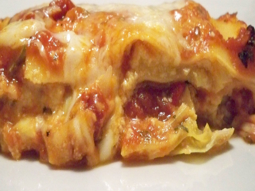 Artichoke Lasagna Rolls