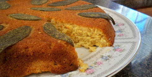 Sage and Honey Skillet Cornbread is always a big hit and never lets me down.  Sage adds a subtle herb flavor that works with the sweetness of the honey.